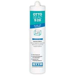 OTTOSEAL S28 AQUARIUM & GLASS BLOCK SEALANT 310ML BLACK