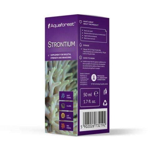 AquaForest Strontium – highly concentrated strontium (50ml)