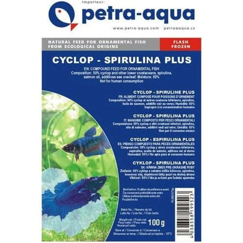 Petra Aqua Cyclops- Spirulina Plus Frozen 100Gr