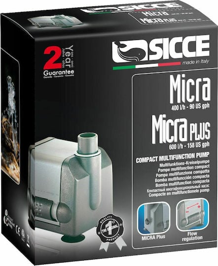 Sicce Micra Plus Multifunction Pump 600ltr/h