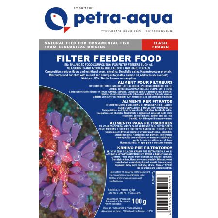 Petra Aqua Food For Filter Feeders Frozen 100Gr