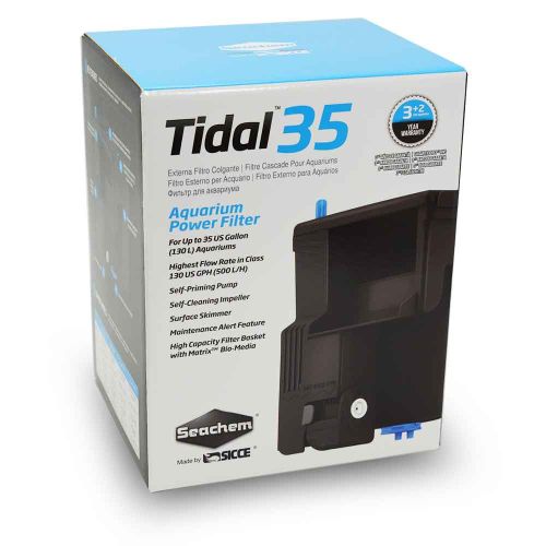 Tidal 35 HOB Power Filter – Seachem