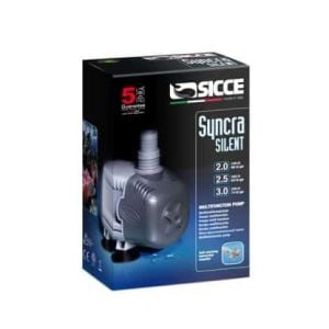 Sicce Syncra Silent 2.5 – Silent Aquarium Pump 2400 l/h